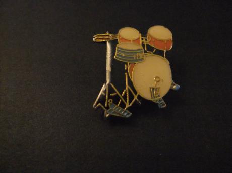 Drumstel muziekinstrument slaginstrument (of percussie-instrument)